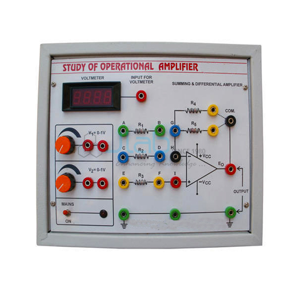 Operational Amplifier as Inverting and Non Inverting Amplifier