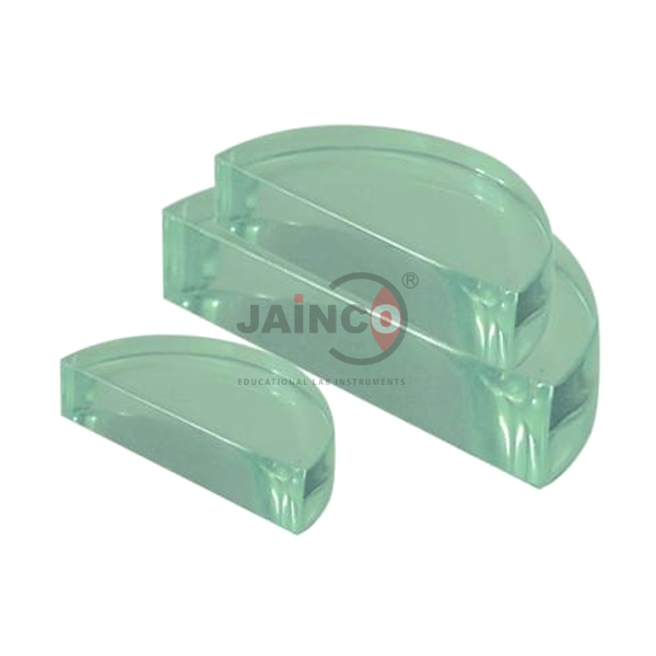 Semi Circular Block Glass