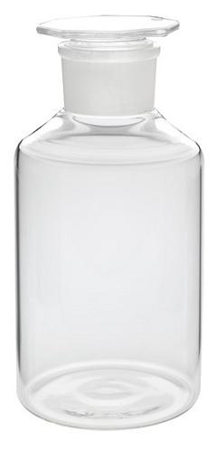 Reagent Bottle Wide Mouth Transparent Borosilicate