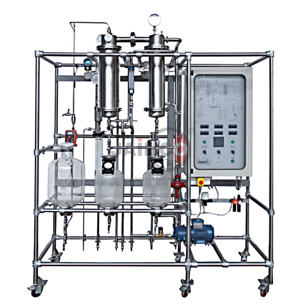 Single Effect Falling Film Evaporation Pilot Plant