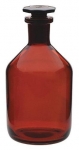 Reagent Bottle Narrow Mouth Amber Borosilicate