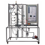 Manual Batch Distillation Pilot Plant with Data