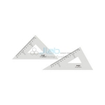 Set Square of Transparent Plastic