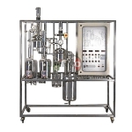 Manual Stirred Continuous Reaction Pilot Plant With Reactors In Series