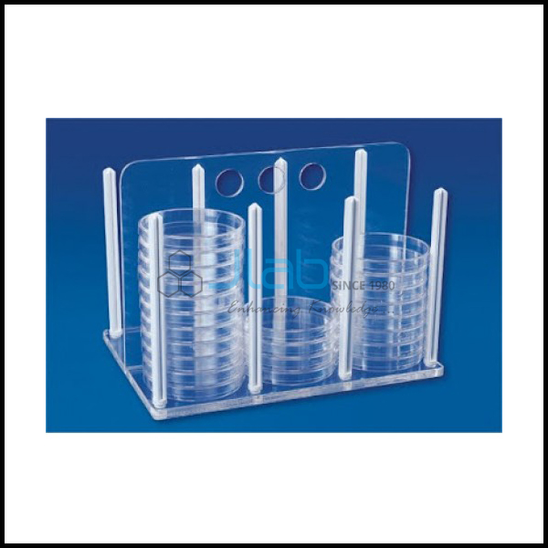 Rack Petri Dishes