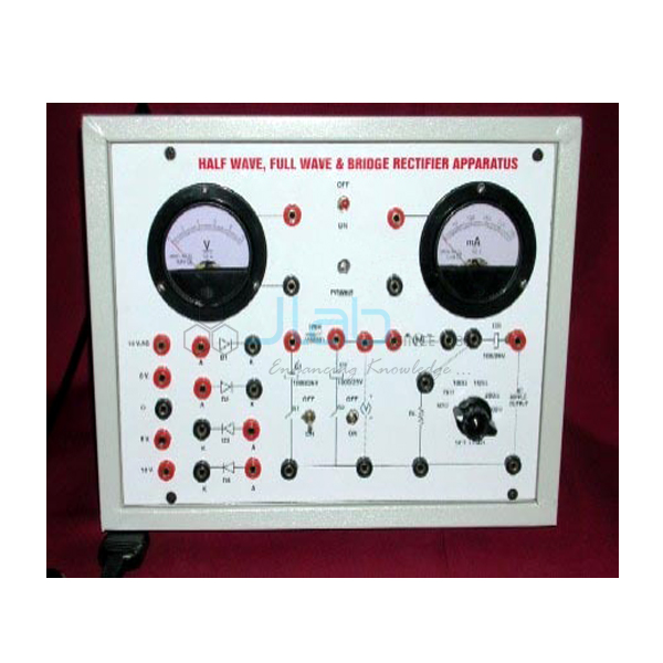 Half Wave, Full Wave and Rectifier Apparatus