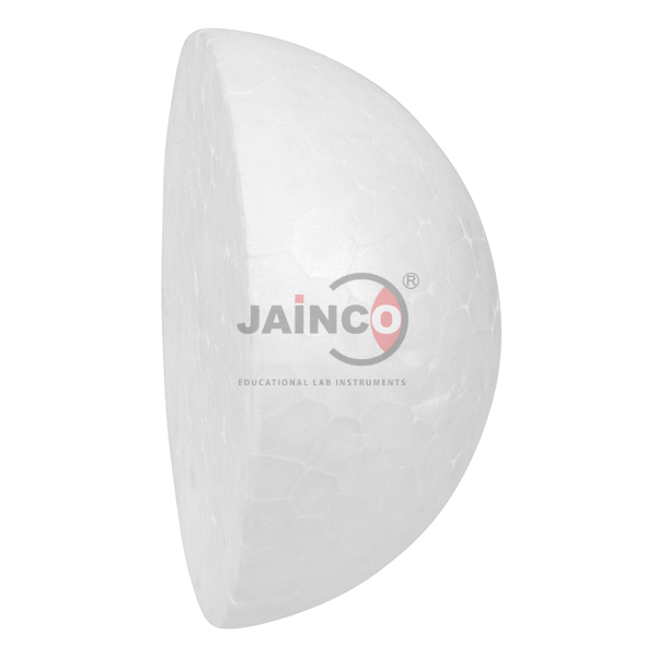 Polystyrene Half Circles