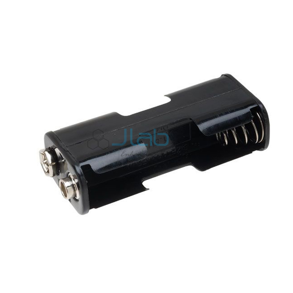 Press Stud Battery Holder 2 x AA