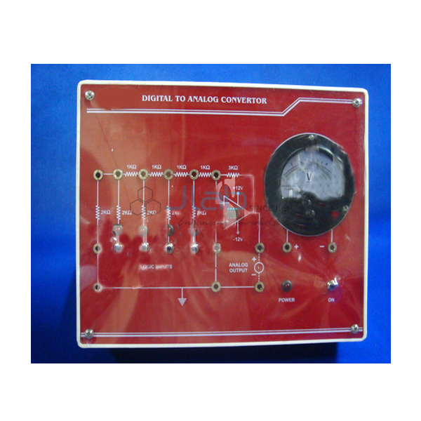 Digital to Analog D and A Convertor using R-2R Network