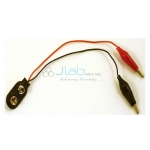 Battery Snap with Crocodile Clip